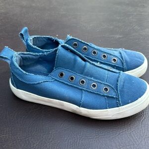 BOBS from Skechers Blue Slip-On Flats